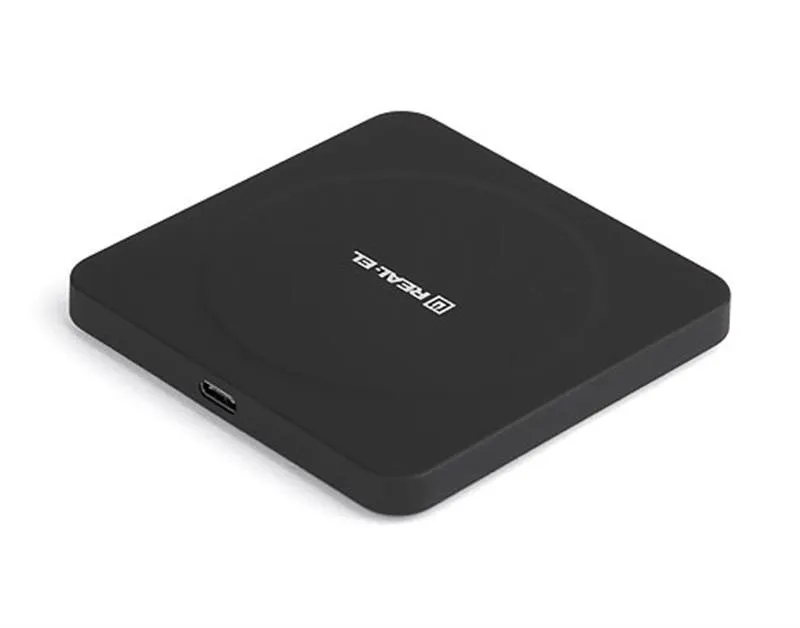 Бездротовий зарядний пристрій REAL-EL WL-710 1.5A 5W Black - мініатюра 7