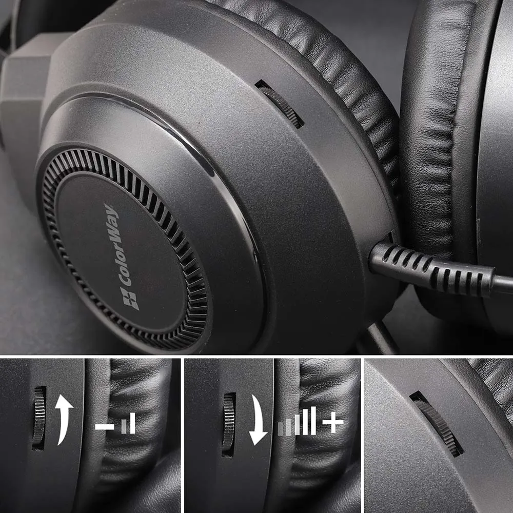 Гарнітура СolorWay BlazeCore RGB Black (CW-HPG03BK) - мініатюра 15