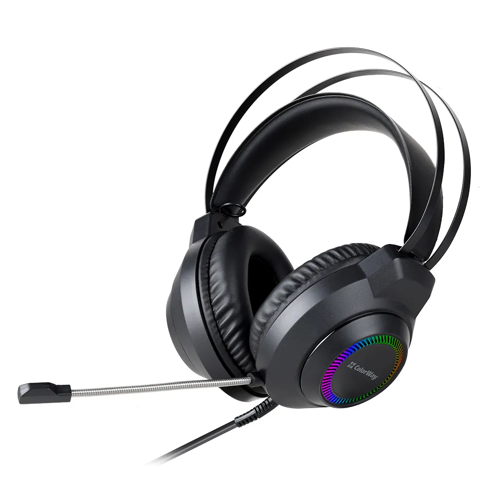 Гарнітура СolorWay BlazeCore RGB Black (CW-HPG03BK) - мініатюра 4
