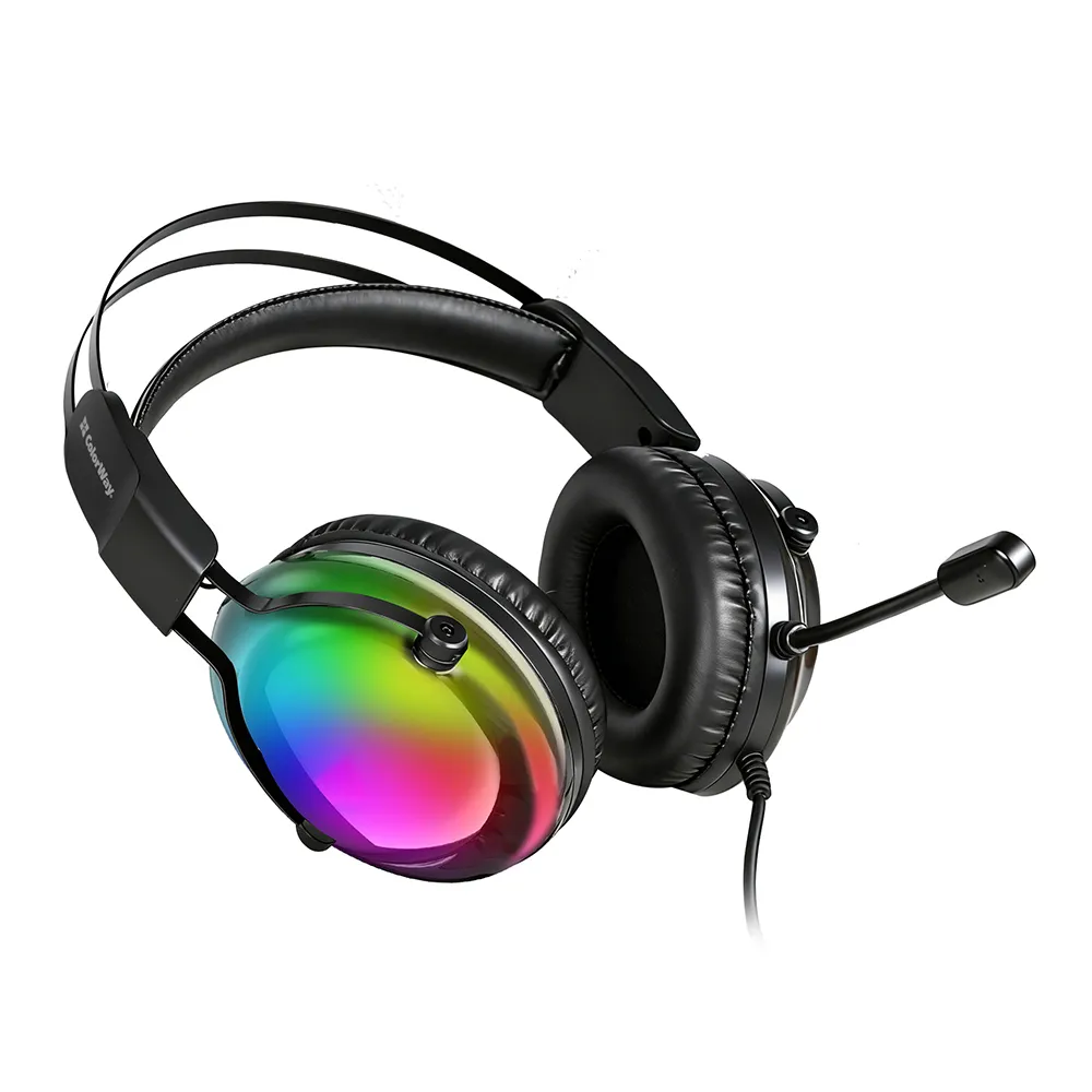 Гарнітура СolorWay Firestrike RGB Black (CW-HPG04BK) - мініатюра 3