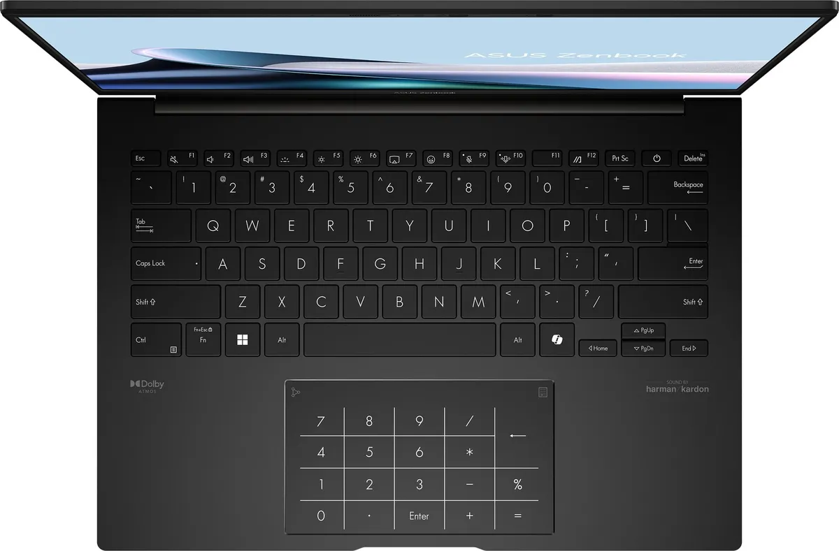Ноутбук Asus Zenbook 14 OLED UM3406GA-QD009 (90NB17R1-M000B0) Jade Black - мініатюра 2