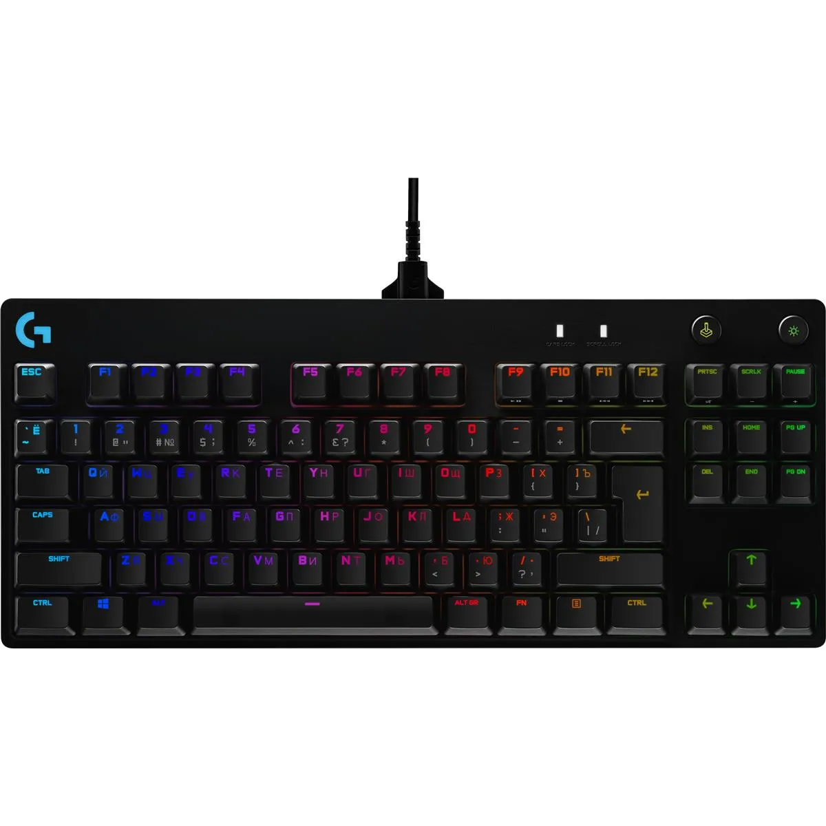 Клавiатура Logitech G Pro Mechanical Gaming (920-009392) - зображення 1
