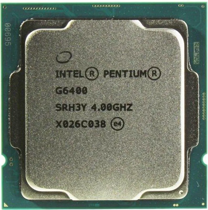 Процесор Intel Pentium Gold G6400 4.0GHz (4MB, Comet Lake, 58W, S1200) Tray (CM8070104291810) - мініатюра 2