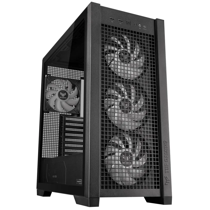 Корпус Asus TUF Gaming GT302 ARGB Black без БЖ (90DC00I0-B19000) - мініатюра 2