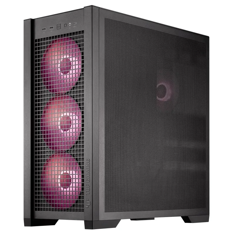 Корпус Asus TUF Gaming GT302 ARGB Black без БЖ (90DC00I0-B19000) - мініатюра 4