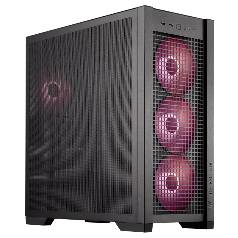 Корпус Asus TUF Gaming GT302 ARGB Black без БЖ (90DC00I0-B19000) - мініатюра 5