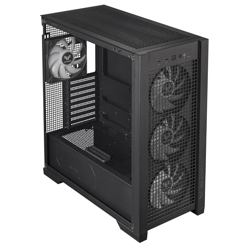 Корпус Asus TUF Gaming GT302 ARGB Black без БЖ (90DC00I0-B19000) - мініатюра 7