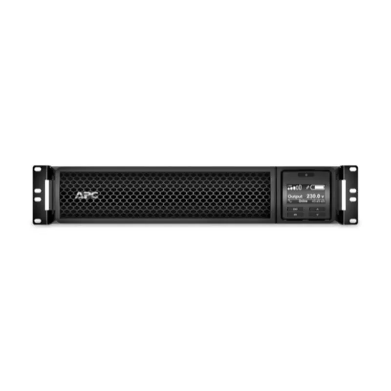 Джерело безперебійного живлення APC Smart-UPS SRT 1000VA, Online, 6хIEC, RJ-45, USB, метал (SRT1000RMXLI) - мініатюра 2