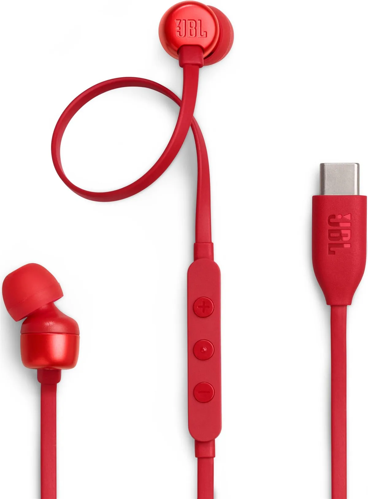 Гарнітура JBL Tune 310C Red (JBLT310CRED) - мініатюра 3