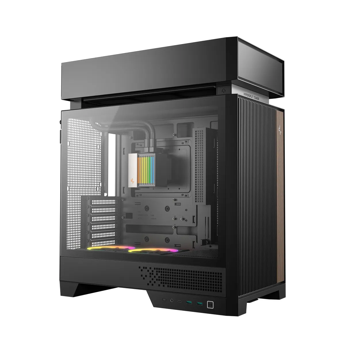 Корпус DeepCool CL6600 Black (R-CL6600-BKNNA0-G-1) - мініатюра 4