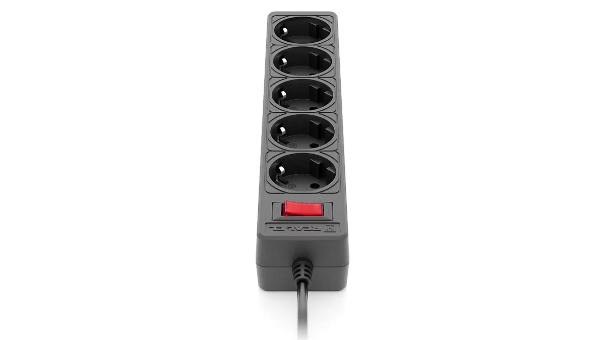 Фільтр живлення REAL-EL RS-Protect 505 3 м Black (EL122300045) - мініатюра 8