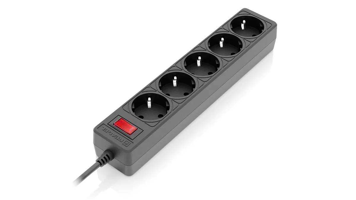 Фільтр живлення REAL-EL RS-Protect 505 5 м Black (EL122300046) - мініатюра 4