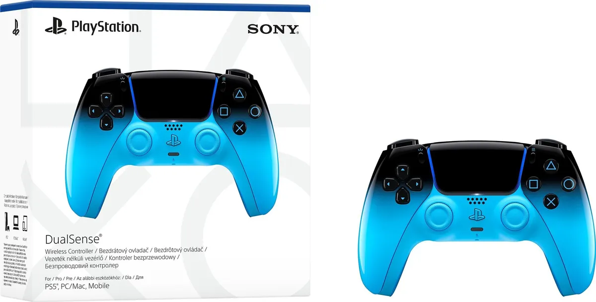 Геймпад бездротовий Sony PlayStation 5 DualSense Rhythm Blue (1000048536) - мініатюра 2