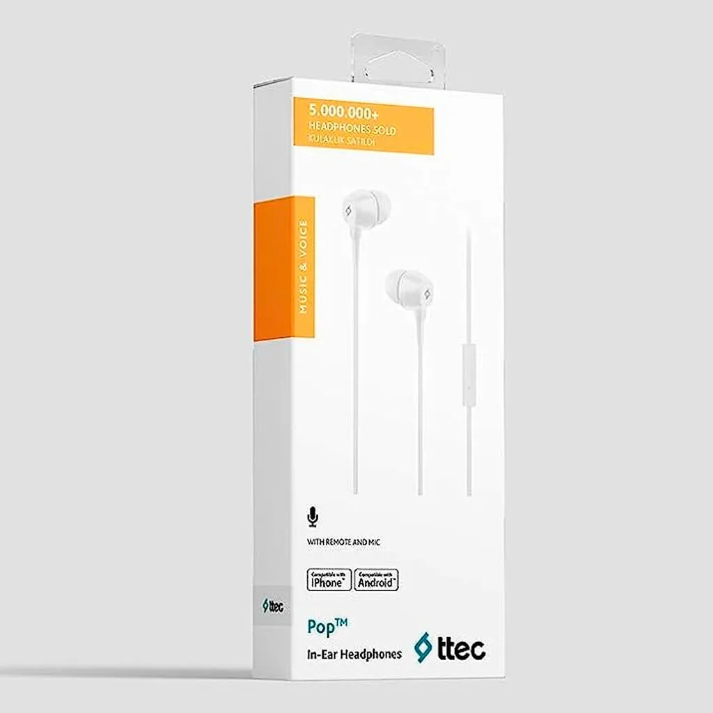 Гарнітура Ttec Pop White (2KMM13B) - мініатюра 2