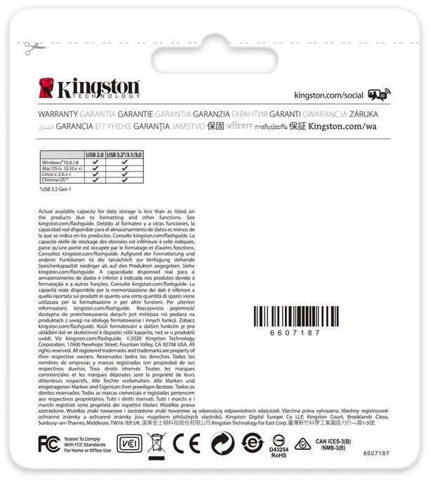 USB флеш накопичувач Kingston 256GB DataTraveler Exodia Black/Pink USB 3.2 (DTX/256GB) - мініатюра 6