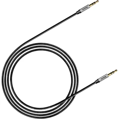 Кабель AUX Baseus Yiven M30 (1m) black - мініатюра 2