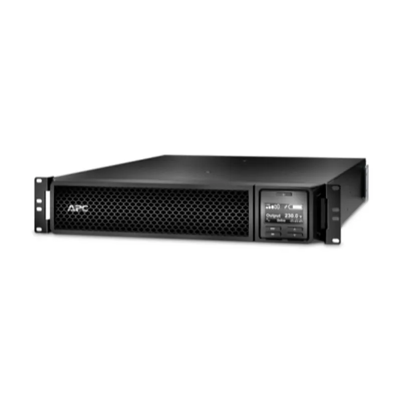 Джерело безперебійного живлення APC Smart-UPS SRT 1000VA, Online, 6хIEC, RJ-45, USB, LCD, метал (SRT1000XLI) - мініатюра 2
