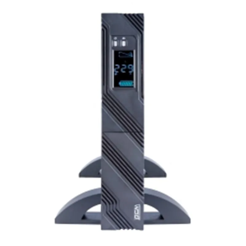 Джерело безперебійного живлення Powercom SPR-2000 LCD, Lin.int., 8 х IEC, USB, LCD, RJ45, пластик (00210237) - зображення 1