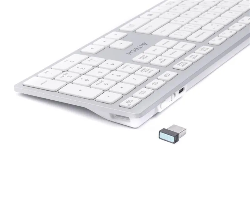 Клавіатура A4Tech Fstyler FBX50C White - мініатюра 3
