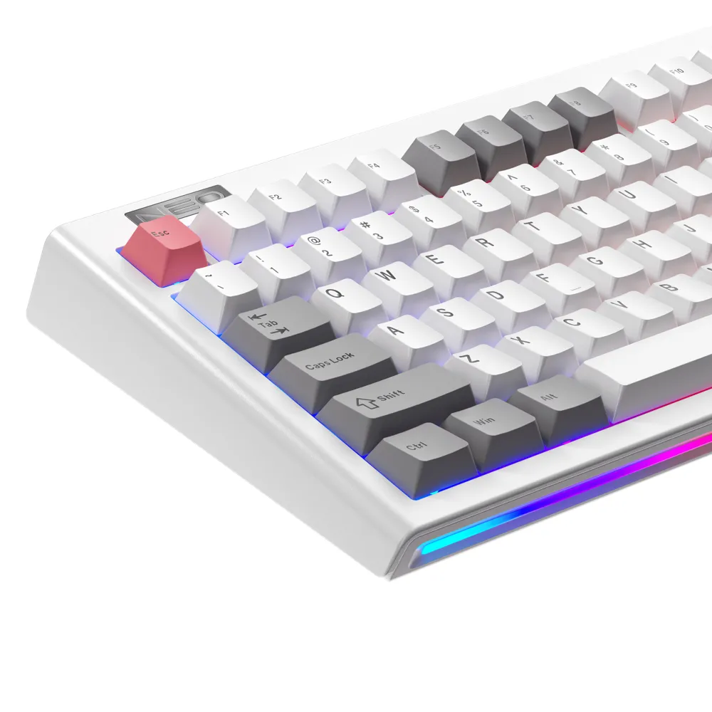 Клавіатура бездротова 1stPlayer NEO87 Wireless Frostwave (NEO87-FW-TLD) - мініатюра 6