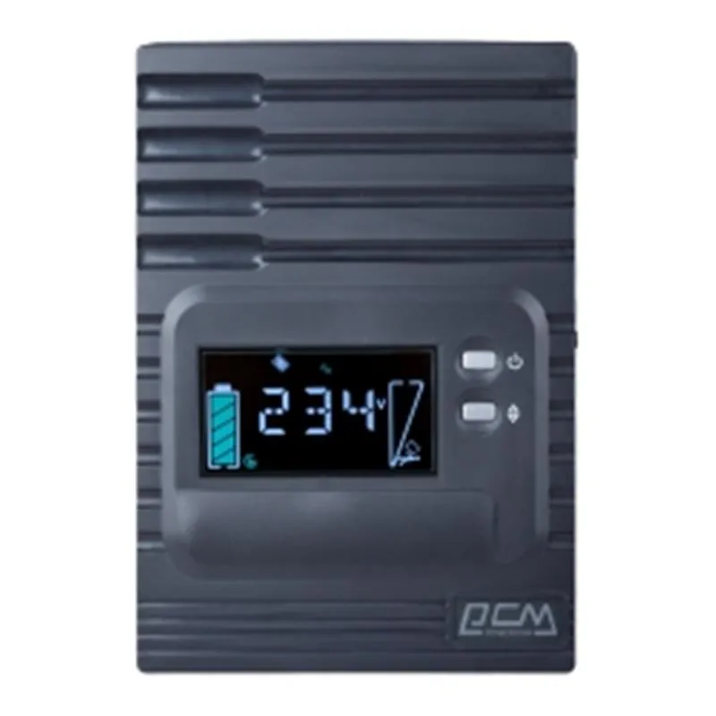 Джерело безперебійного живлення Powercom SPT-1000-II LCD, Lin.int., AVR, 8 х IEC, RJ-45, USB, RS-232, металл (00210228) - зображення 1