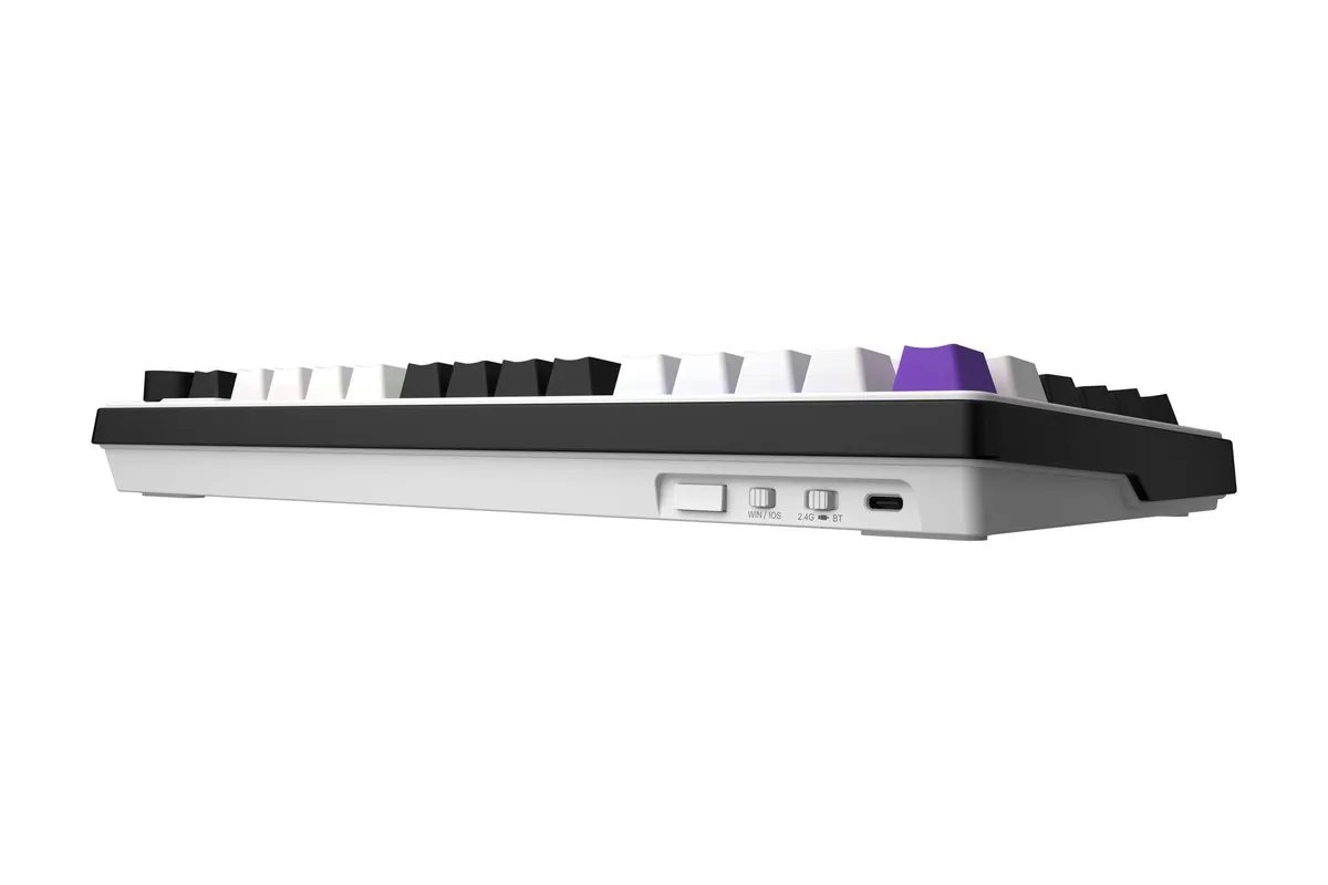 Клавіатура бездротова Hator Hellyberry HK75 Wireless White/Violet - мініатюра 5