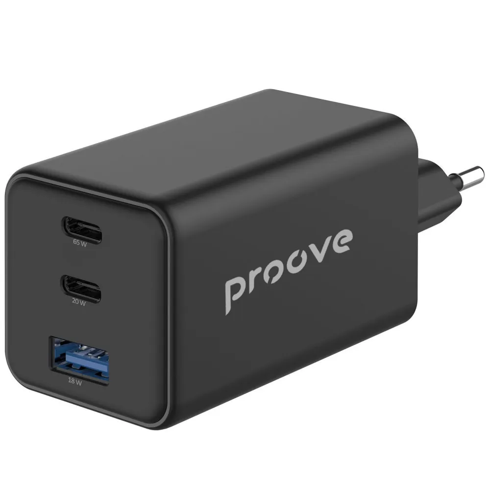 Мережевий ЗП Proove Pocket GaN 65W 3USB (2USB-C+USB) White (WCPG65121202) - мініатюра 6