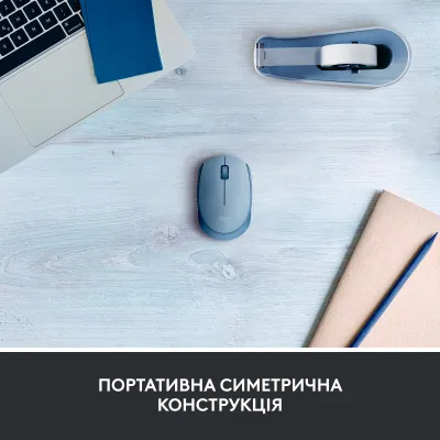 Мишка Logitech M171 Blue Grey (910-006866) - мініатюра 3