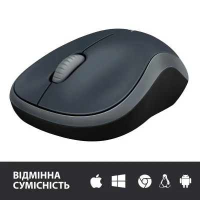 Мишка Logitech M185 swift grey (910-002238) - мініатюра 5