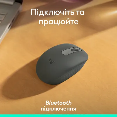 Мишка Logitech M196 Bluetooth Graphite (910-007459) - мініатюра 6
