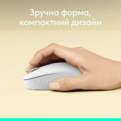Мишка Logitech M196 Bluetooth Off-White (910-007460) - мініатюра 7