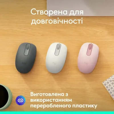 Мишка Logitech M196 Bluetooth Off-White (910-007460) - мініатюра 8