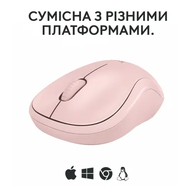 Мишка Logitech M240 Silent Bluetooth Rose (910-007121) - мініатюра 7