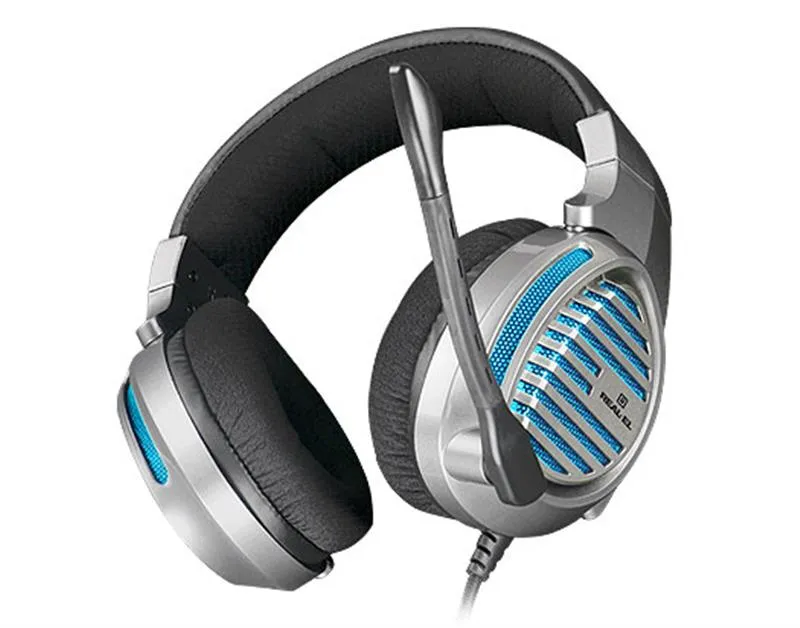 Навушники REAL-EL GDX-7670 Gun Metal - мініатюра 4