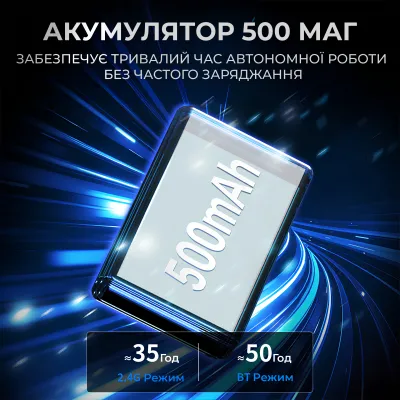 Бездротова ігрова миша AJ199 White Carbon fiber (AJ199-W) - мініатюра 12