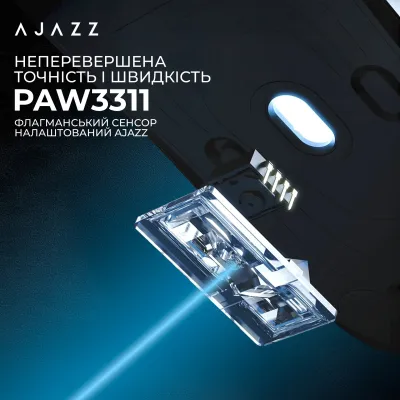 Бездротова ігрова миша Ajazz AJ159P MC Orange (AJ159P-MC-Orange) - мініатюра 10