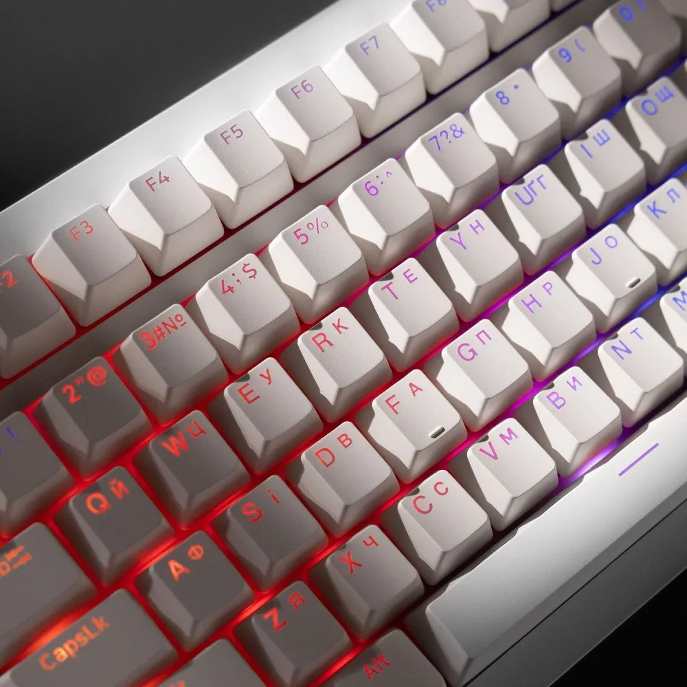 Бездротова клавіатура Proove Gaming Slicker Special Edition (Ukraine Layout) (black/purple) - мініатюра 25