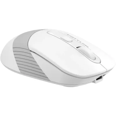 Миша бездротова A4Tech Fstyler FG10CS Air2 (Grayish White),  USB, колір білий+сірий - мініатюра 4