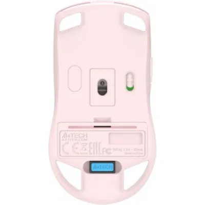 Миша бездротова A4Tech Fstyler FG50 Plus (Pink),  USB, колір рожевий - мініатюра 11