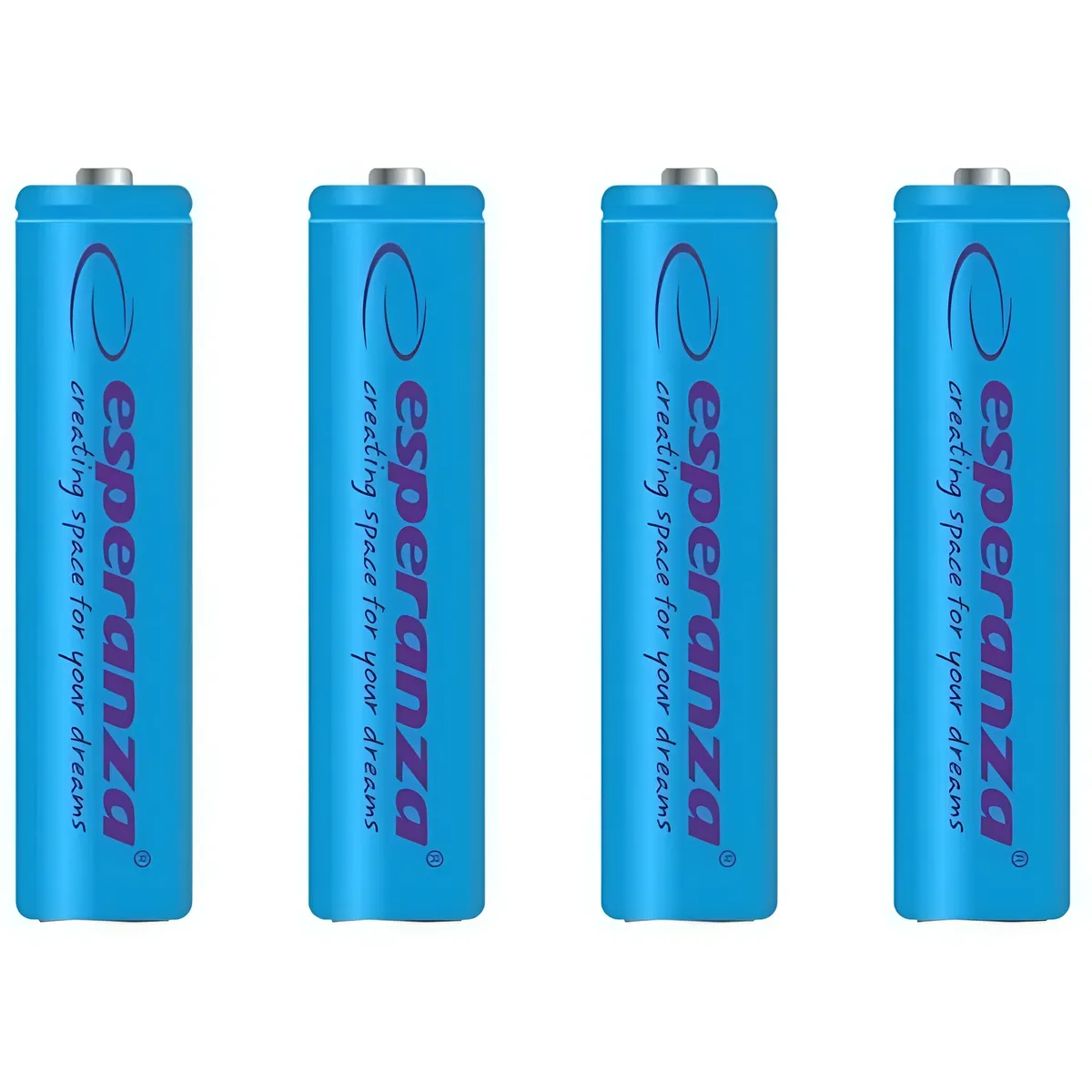 Акумулятор Esperanza Ni-MH AA/HR06 2000 mAh BL 4шт Blue - мініатюра 2