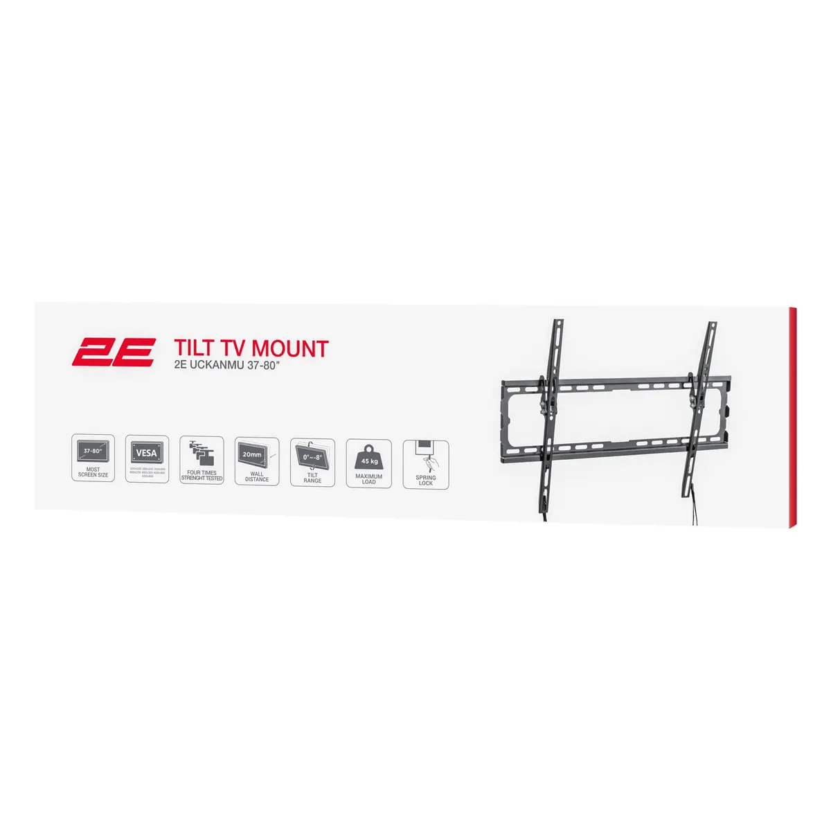 Кронштейн 2E Uckanmu 2ELPECO3780TILT (VESA600x400) - мініатюра 3