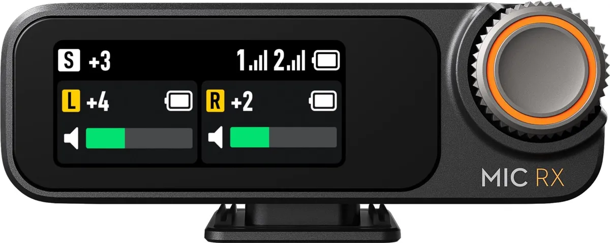 Мікрофонна радіосистема DJI Mic 2 (2 TX + 1 RX + Charging Case) (CP.RN.00000325.01) - мініатюра 5