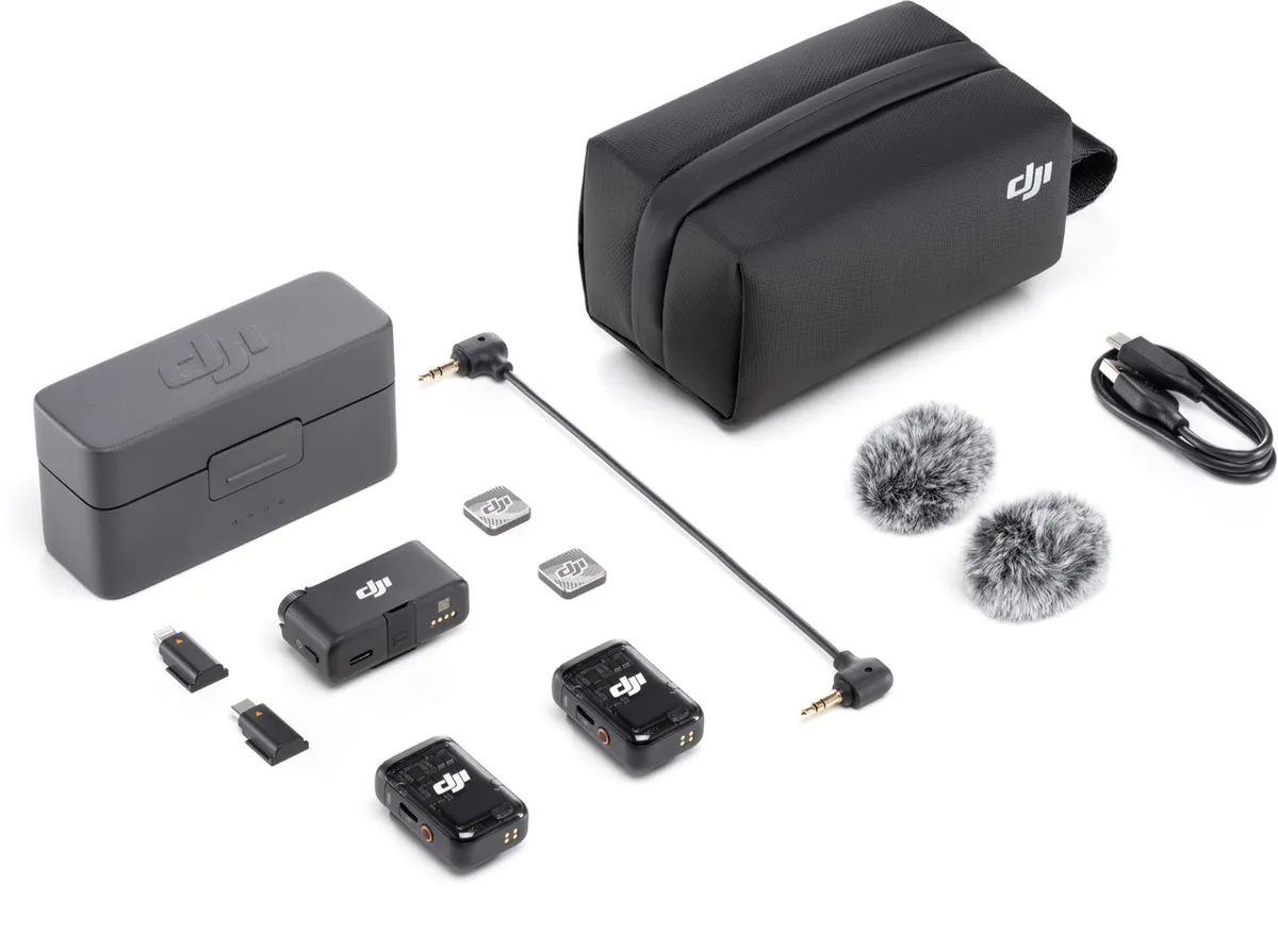 Мікрофонна радіосистема DJI Mic 2 (2 TX + 1 RX + Charging Case) (CP.RN.00000325.01) - мініатюра 6