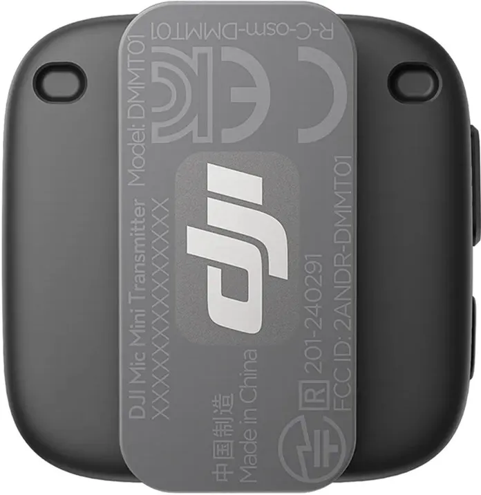 Передавач радіосистеми DJI Mic Mini Transmitter (Infinity Black) (CP.RN.00000431.01) - мініатюра 6