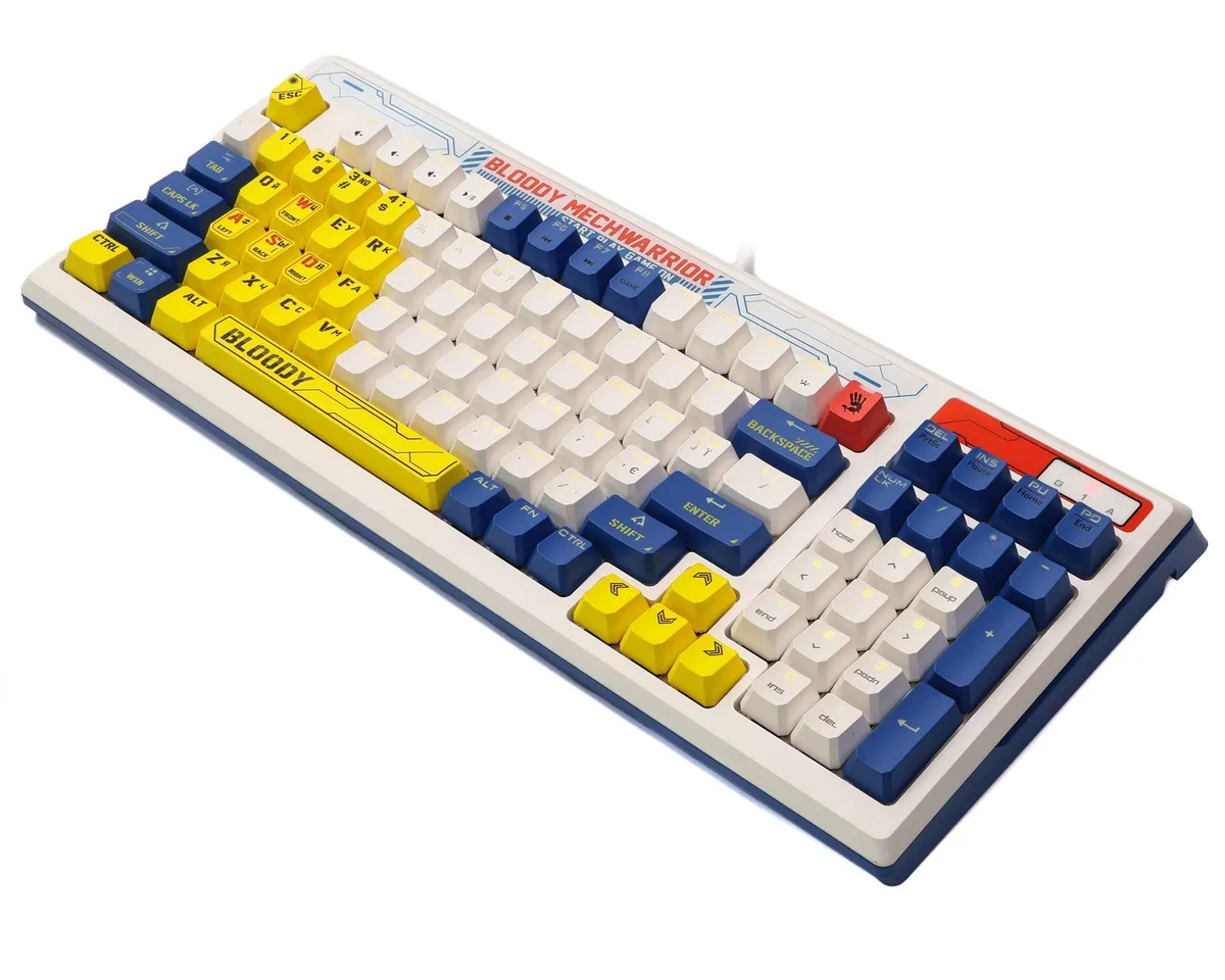 Клавіатура Bloody B950 RGB Warrior Blue - мініатюра 11