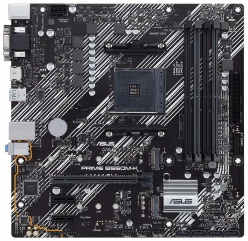 Материнська плата Asus Prime B550M-K Socket AM4 - зображення 1