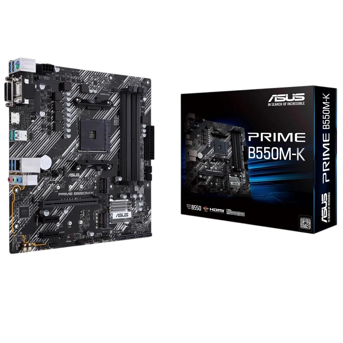Материнська плата Asus Prime B550M-K Socket AM4 - мініатюра 6