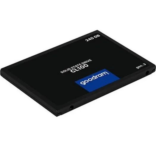 Накопичувач SSD  240GB Goodram CL100 GEN.3 2.5" SATAIII 3D TLC (SSDPR-CL100-240-G3) - мініатюра 4