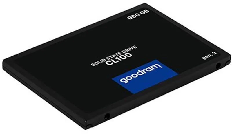 Накопичувач SSD  960GB Goodram CL100 GEN.3 2.5" SATAIII 3D TLC (SSDPR-CL100-960-G3) - мініатюра 6