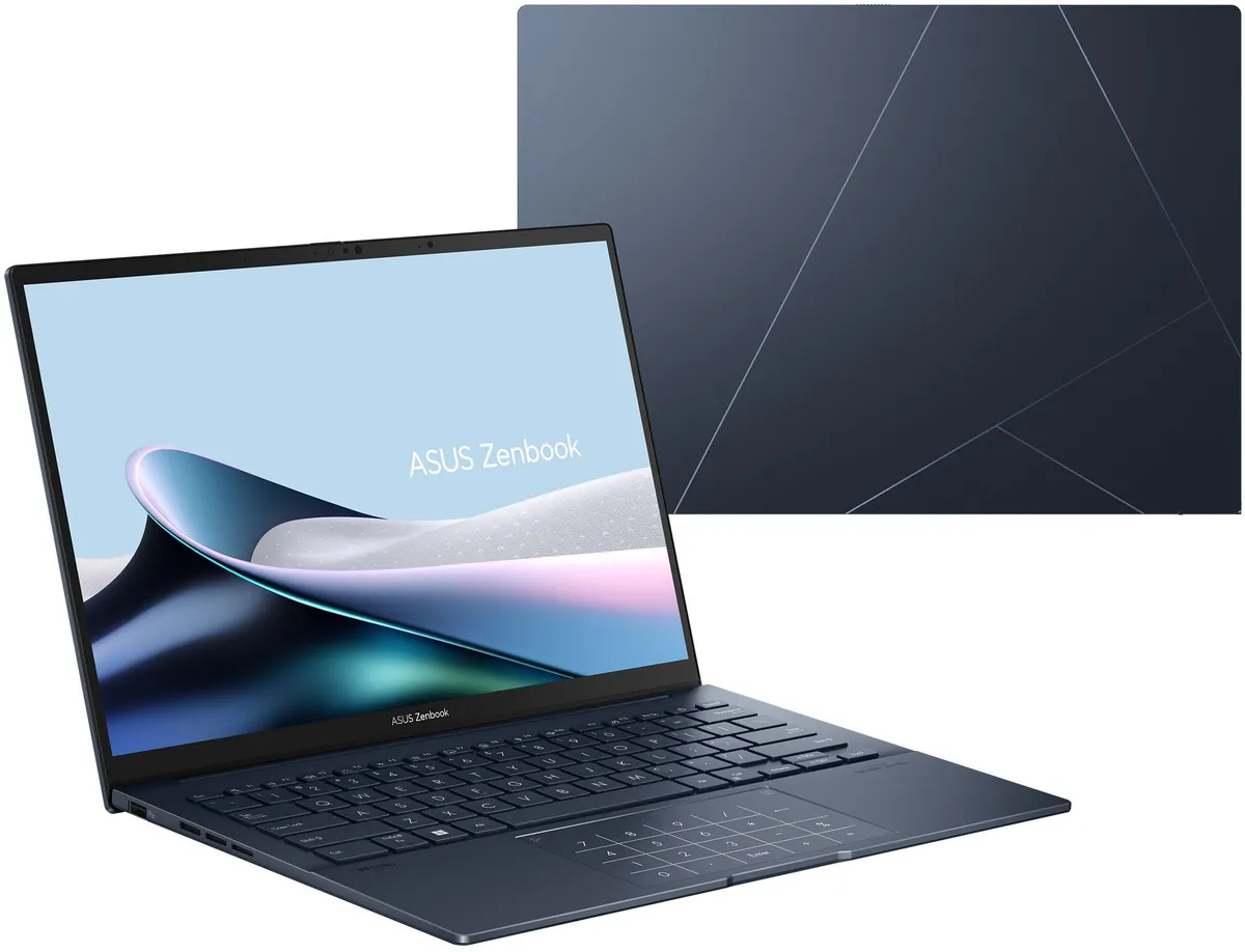 Ноутбук Asus Zenbook 14 OLED UX3405CA-QL290 (90NB14W3-M00BD0) Ponder Blue - мініатюра 3